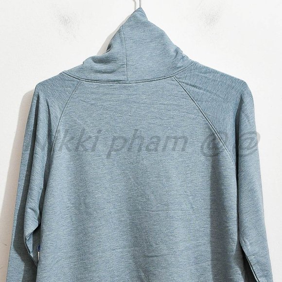 NWT 32 Degrees ladies Funnel Neck Pullover in  iron curtain - Picture 4 of 5